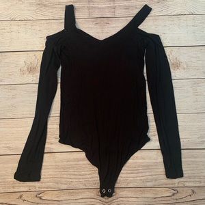 Express Cold Shoulder Bodysuit - Medium